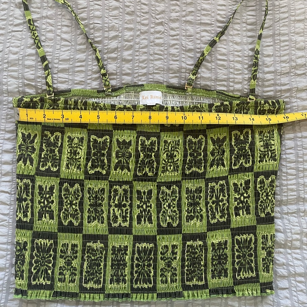 BNWOT Lei Kinis Hawaiian Oma'oma'o Quilt Romper and Top Size XL - Picture 4 of 10